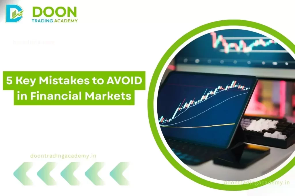image of mistakes to avoid in stock market with similar text