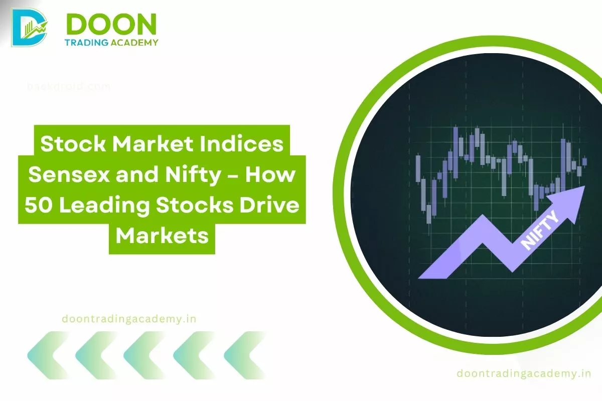 image of the Stock Market Indices Sensex and Nifty – How 50 Leading Stocks Drive Markets thumbnail