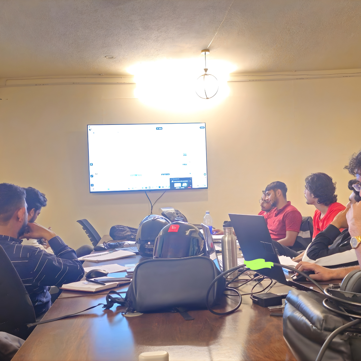 doon trading academy trading cafe students sitting