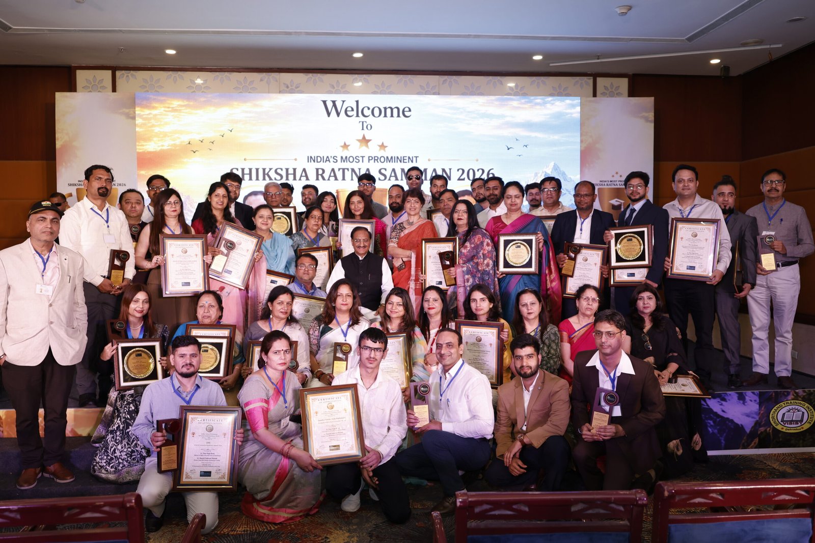 Everyone who was nominated for the awards in there fields 