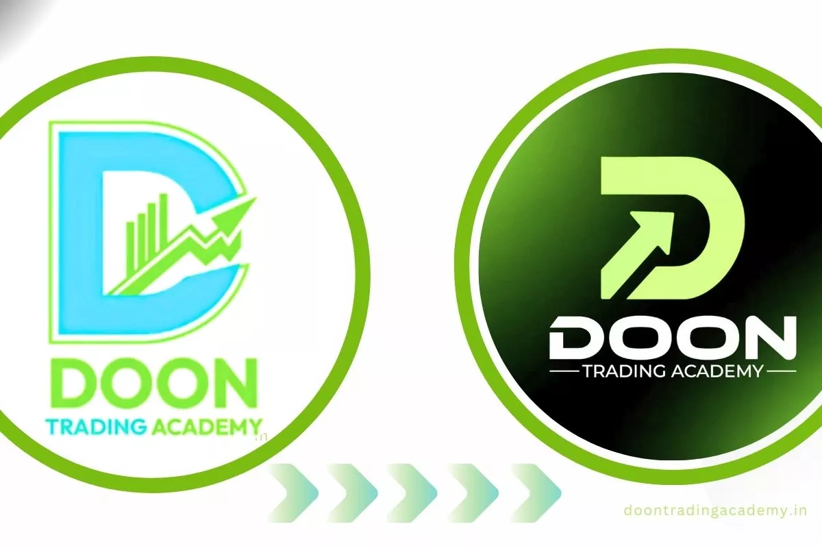 old and new logo of Doon Trading Academy