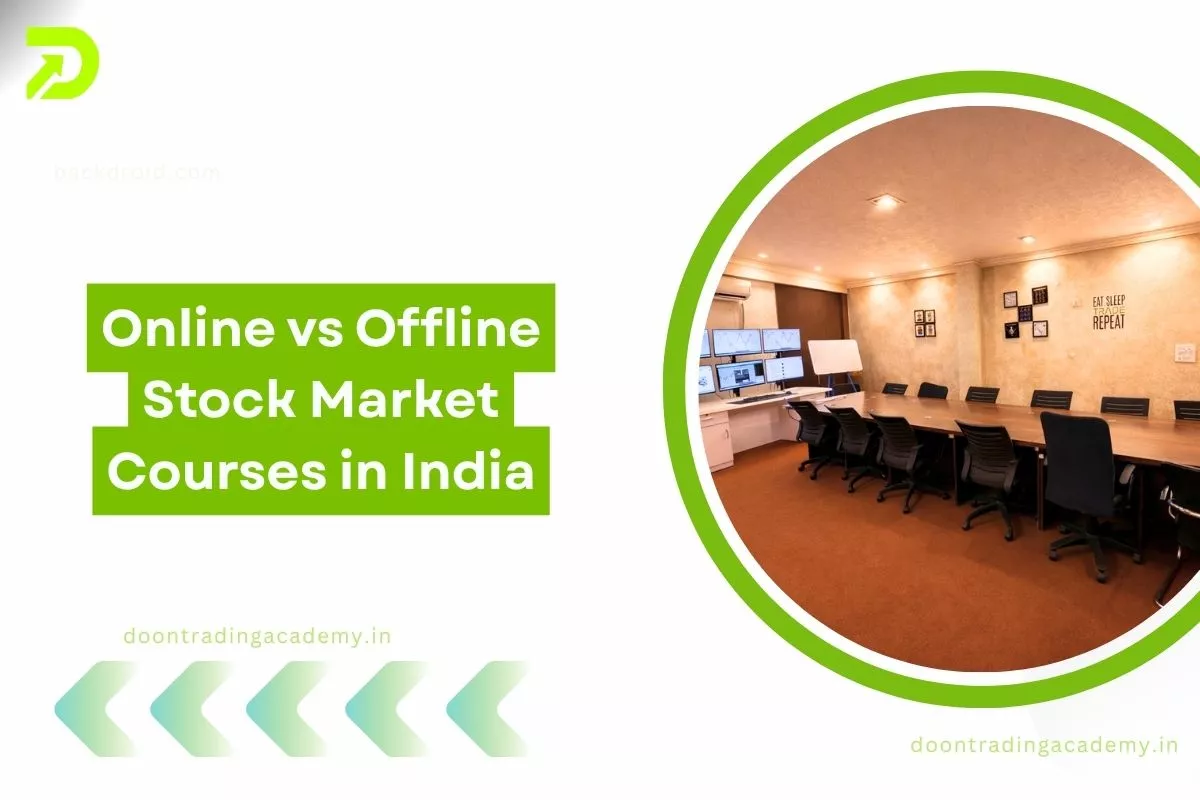 Online vs Offline Stock Market Courses in India thumbnail image