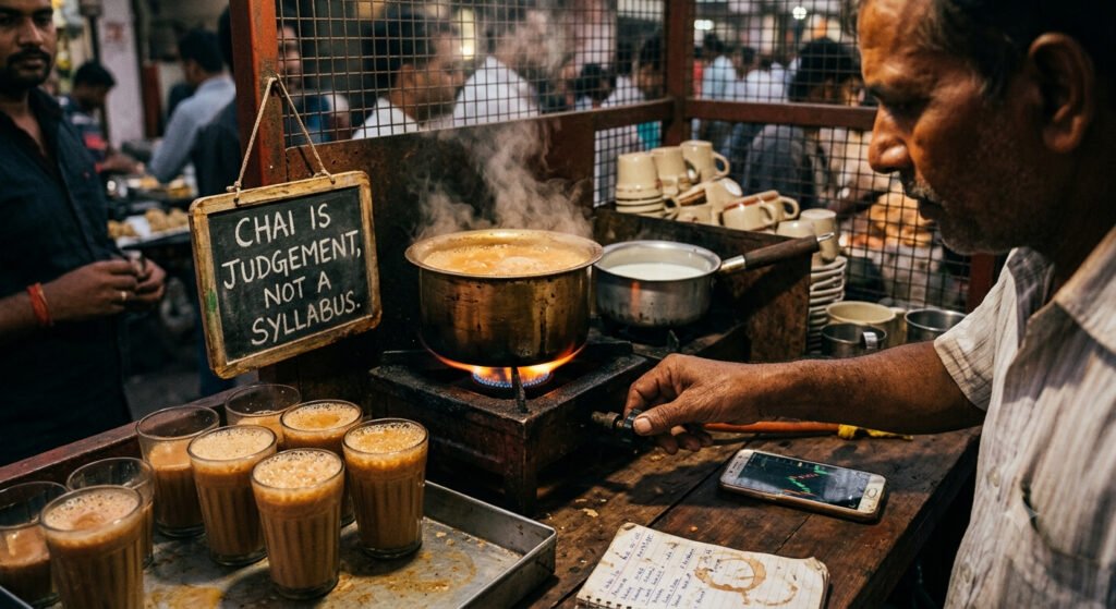 chai and trading all together ai image