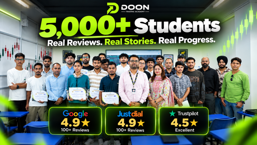5,000+ Students, Real Trading Stories doon trading academy