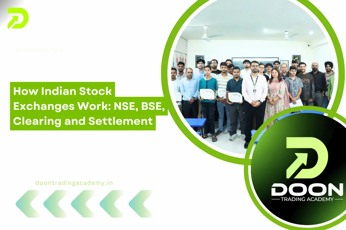 How Indian Stock Exchanges Work: NSE, BSE, Clearing and Settlement - Doon Trading Academy